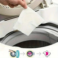 50 PCS/Bag Laundry Tablets Color Absorption Anti-Staining Sheets Anti-String Mixing Washing Accessories Long-lasting Fragrance